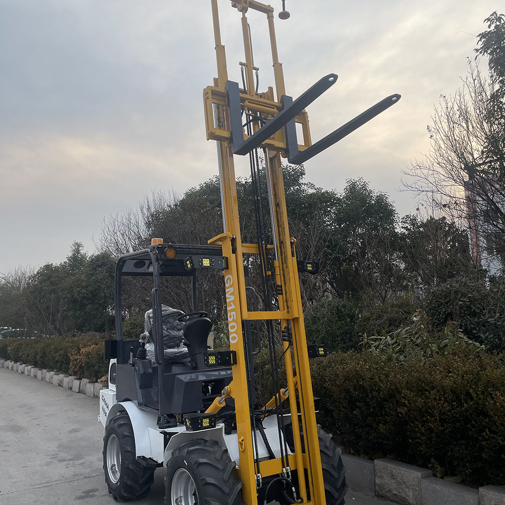 GM1500 Apiary Working Off-road Forklift Truck with Lifting Capacity 1500kgs/3300lbs