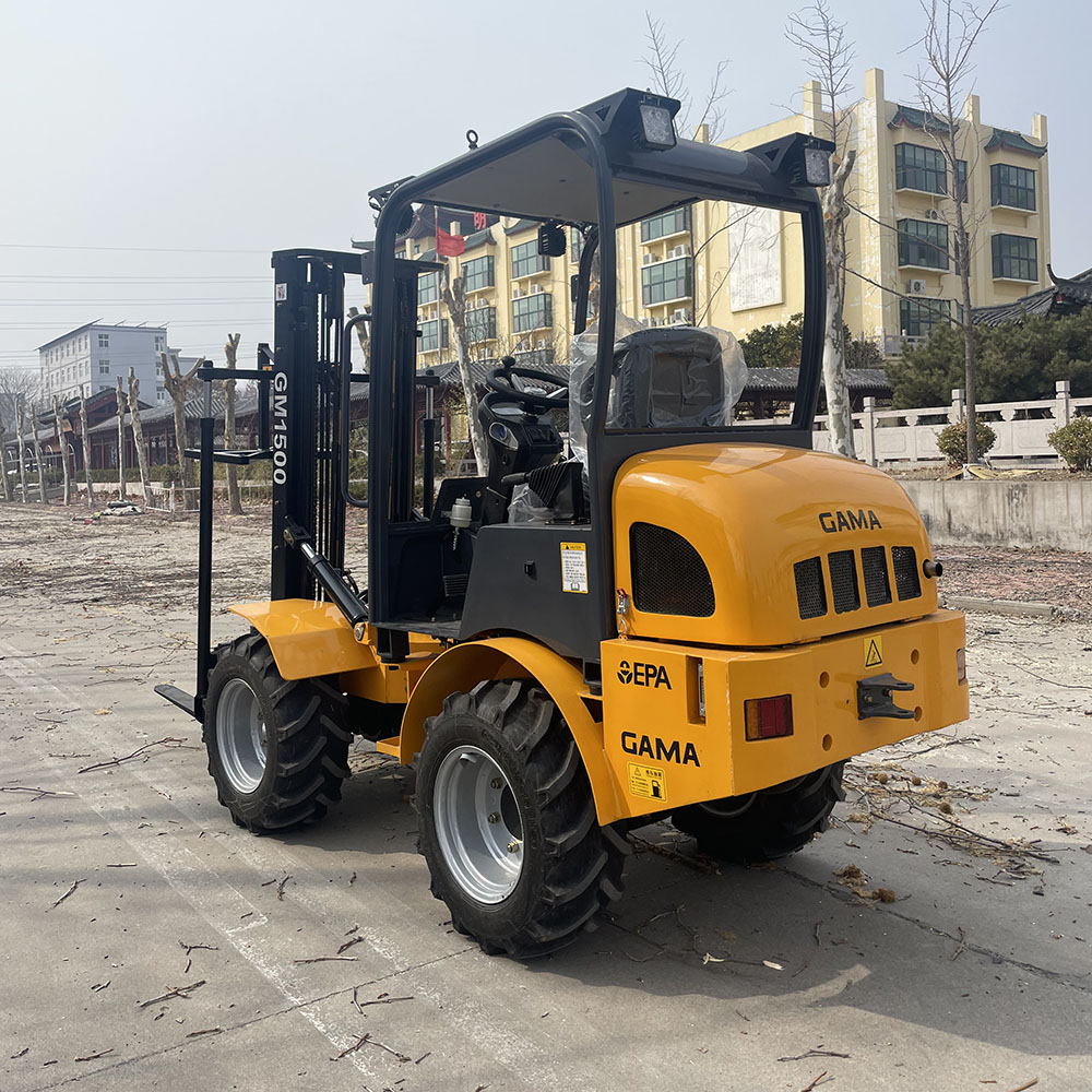 Kubota EPA Diesel Engine GM1500 Beekeeping Forklift Truck with Lifting Capacity 1500kgs